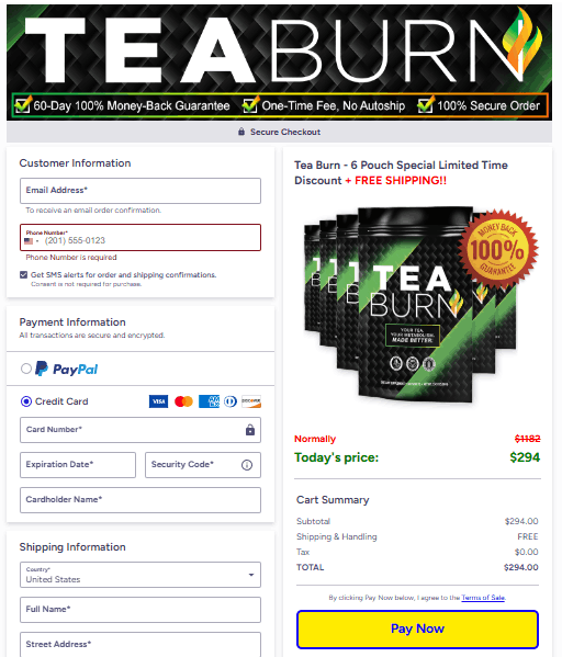 TeaBurn-Secure-Checkout